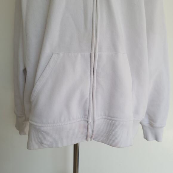 Disney Parks Walt Disney World 2020 Sweatshirt White Hooded Mickey Women 1X - Picture 6 of 14